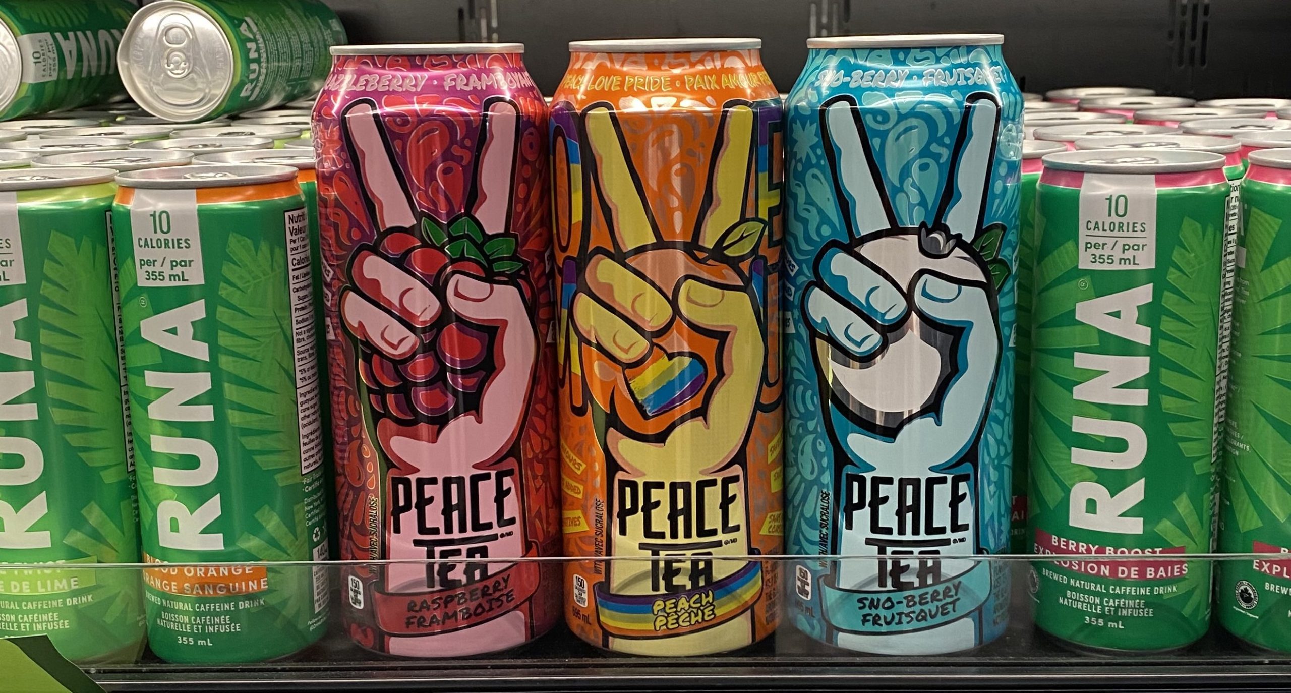 Peace Tea Peach Love Pride Design The Fish Agency